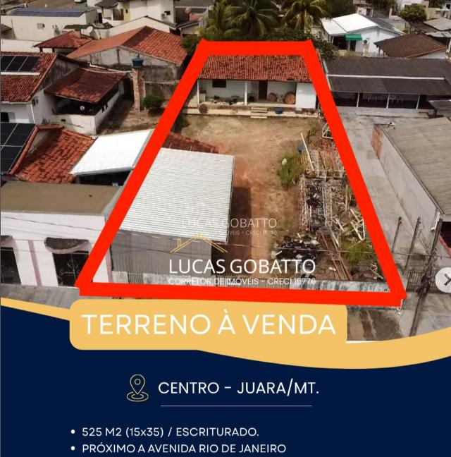 [REVISAR IMPORTAÇÃO] Terreno à venda, Centro, JUARA - MT