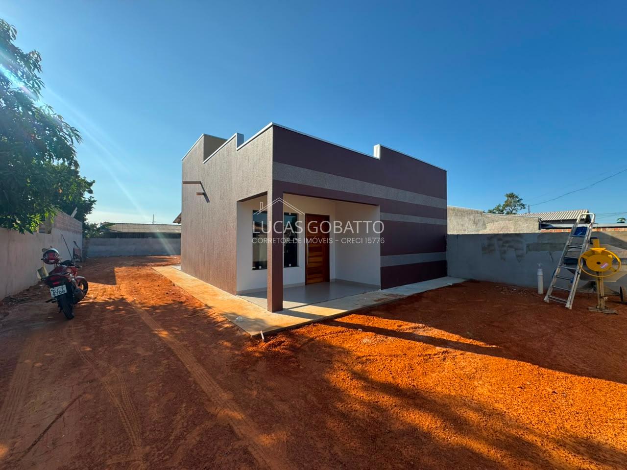 [REVISAR IMPORTAÇÃO] VENDE-SE CASA NOVA APTA À FINANCIAMENTONO RESIDENCIAL PORTO SEGURO EM JUARA-MT. — foto 1