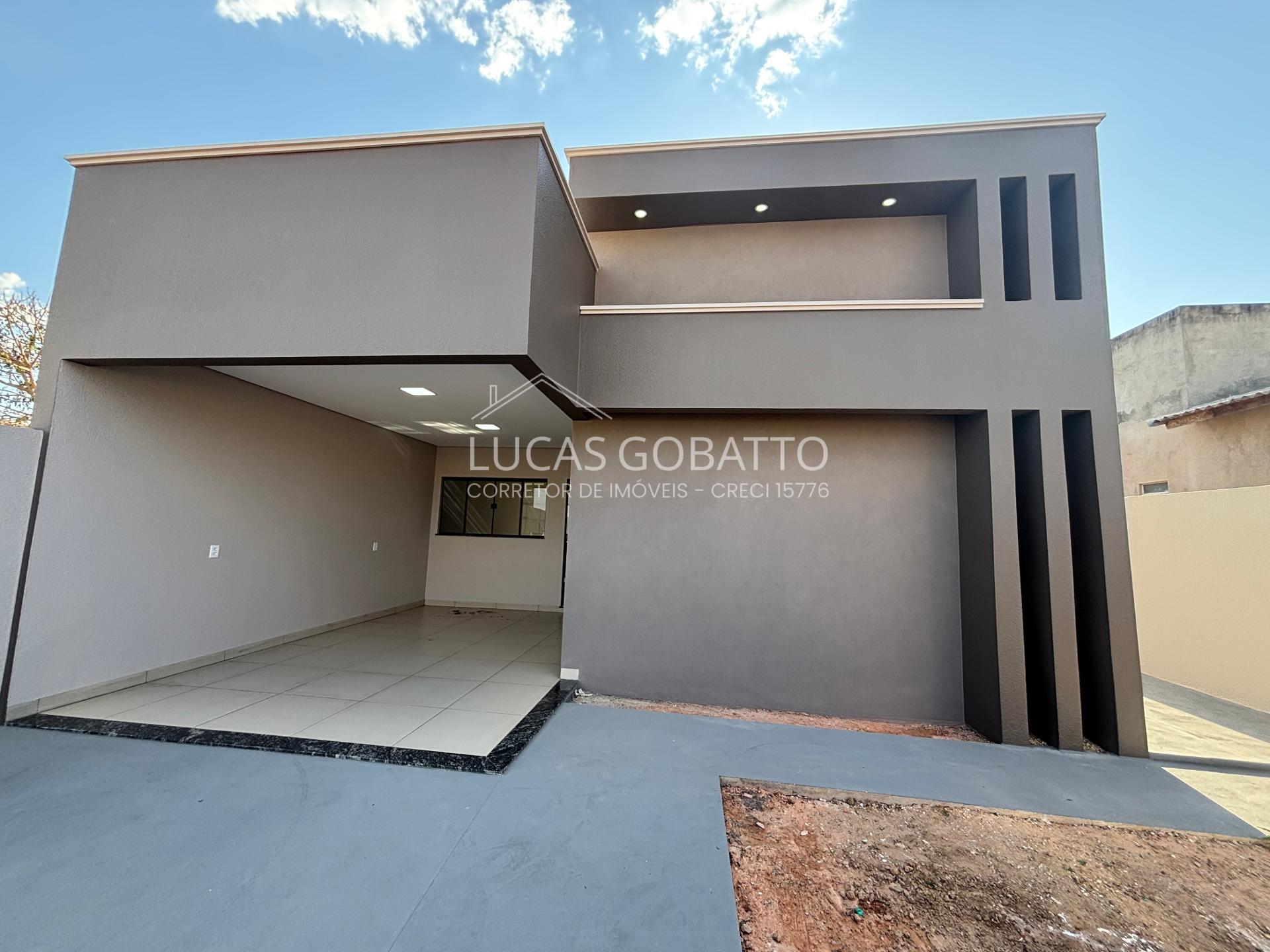 [REVISAR IMPORTAÇÃO] VENDE-SE CASA NOVA NO RESIDENCIAL BANDEIRANTES EM JUARA-MT. - 3 QUARTOS - CLOSET — 1